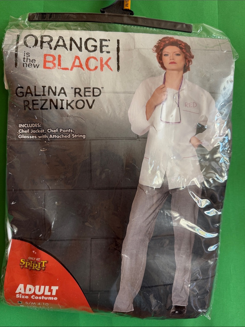Spirit Women's White Chef Jacket with Gray Trousers Costume
